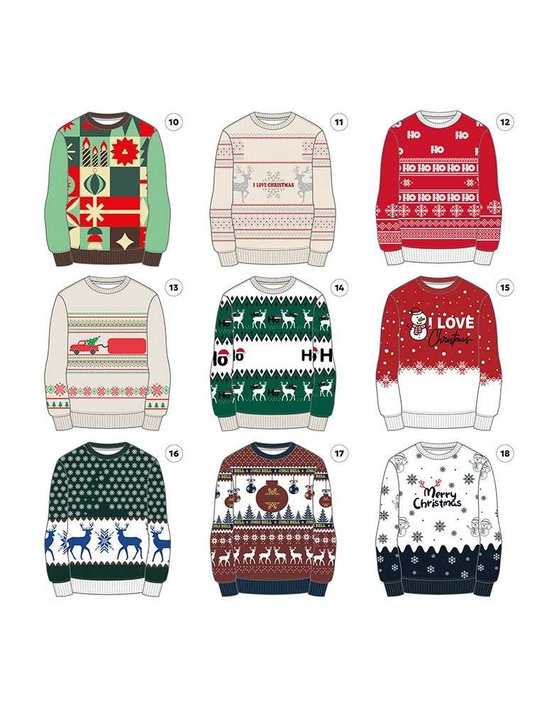 Pull tricoté 100% personnalisé