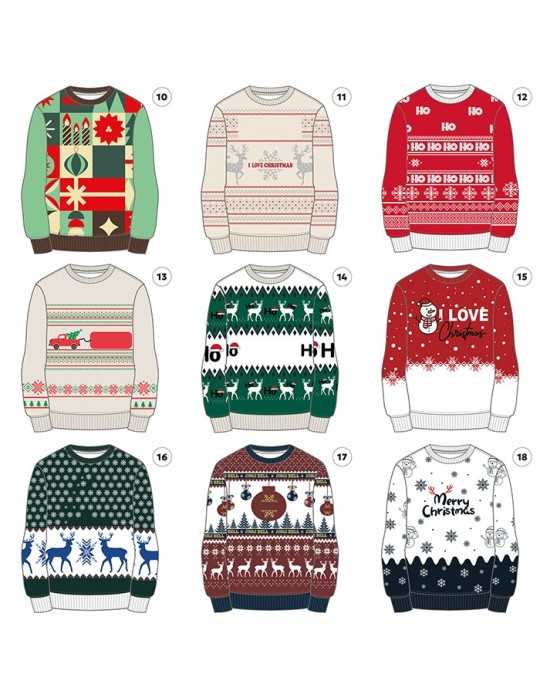 Pull tricoté 100% personnalisé