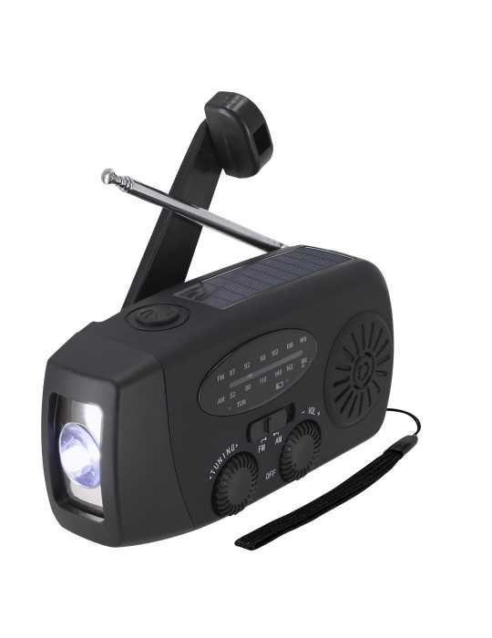 Radio d’Urgence Multifonction Cartney personnalisé goodies publicitaire événementiel