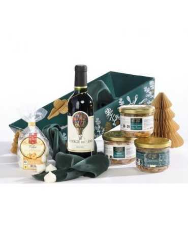 Souvenirs Gourmands de Noël Personnalisés – Coffret Cadeaux Festifs | Livraison Express France