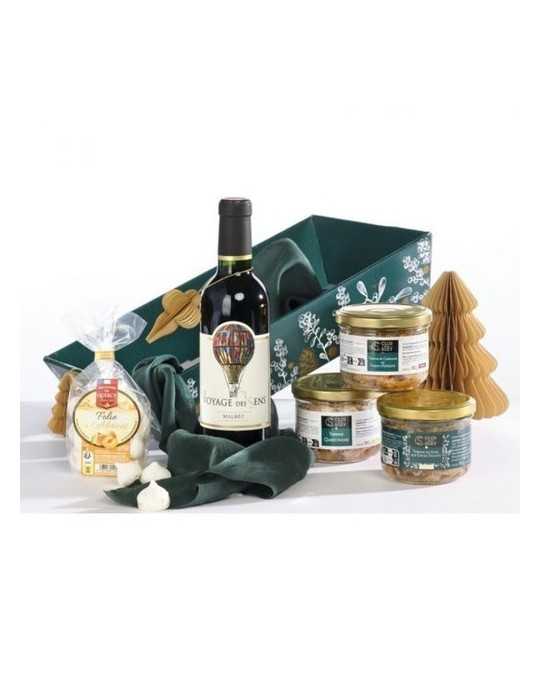 Souvenirs Gourmands de Noël Personnalisés – Coffret Cadeaux Festifs | Livraison Express France