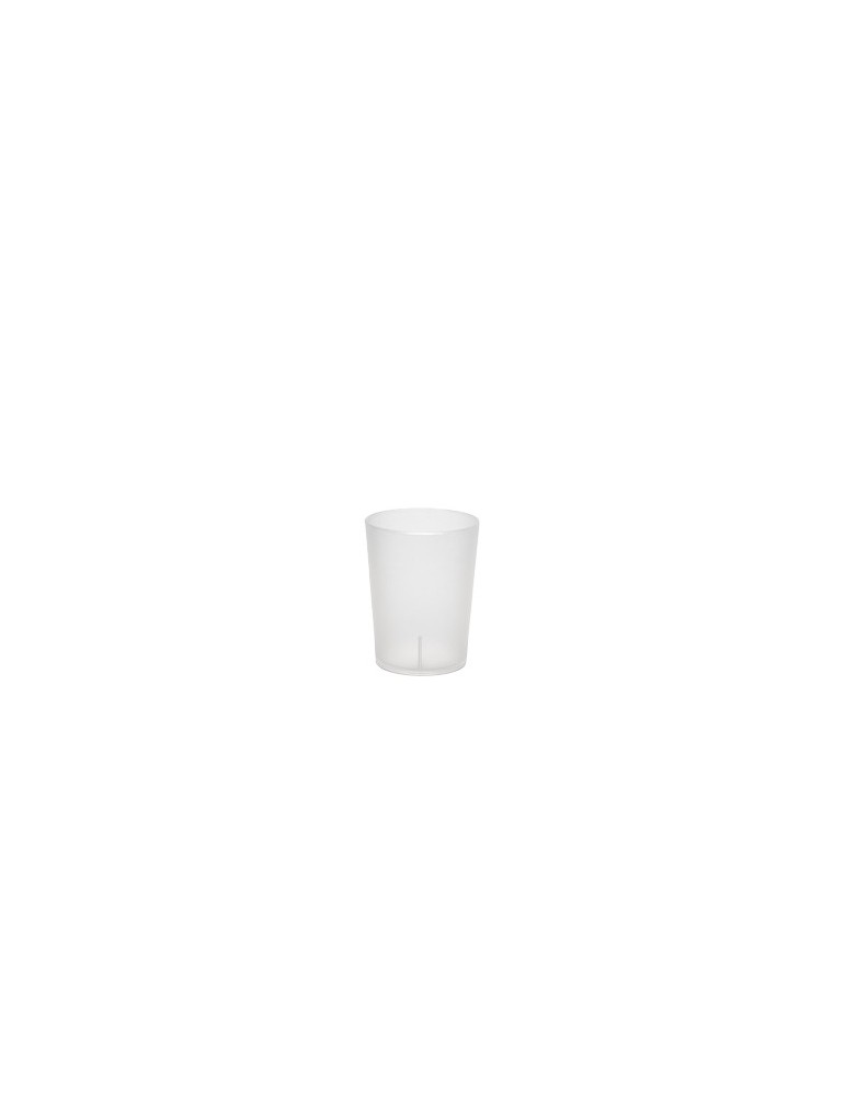 Gobelet réutilisable ECO30 (vert) Matières : polypropylène (PP) Couleurs : givré Contenance : 30 ml livraison express 24h 48h