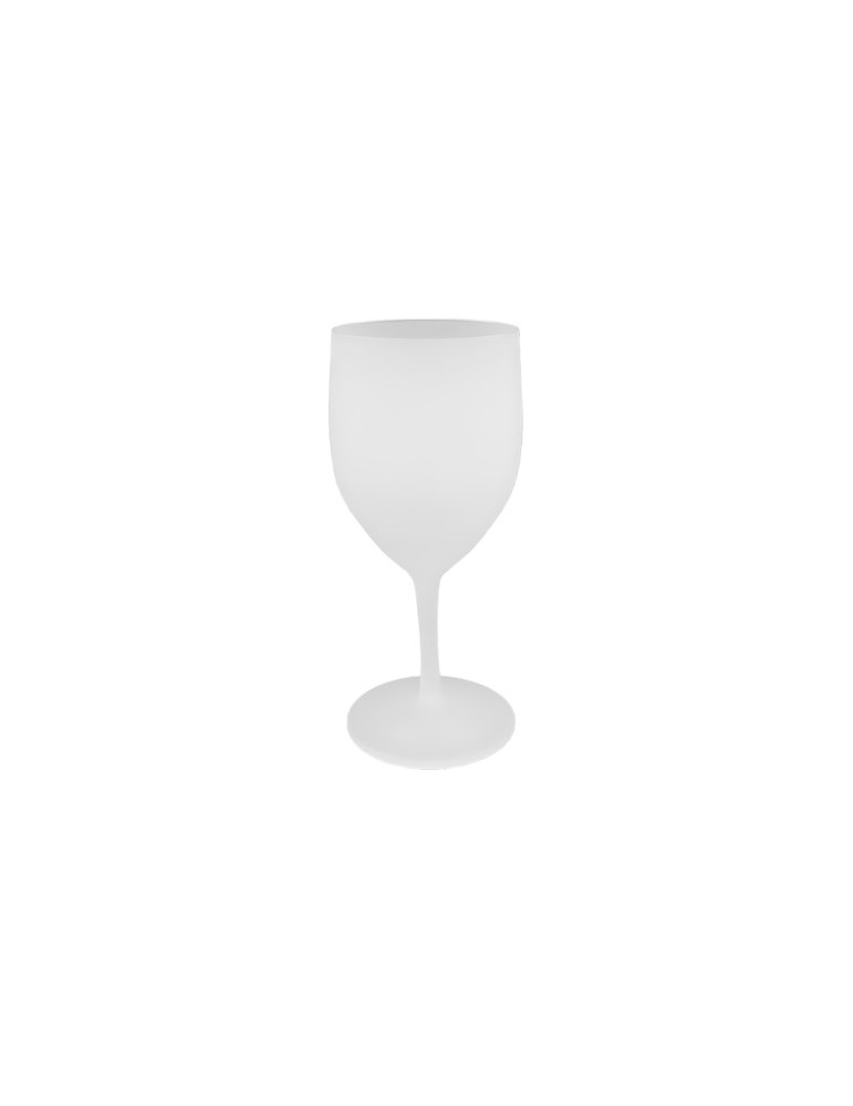 Verre à vin fushia réutilisable et personnalisable 30cl sans BPA conformément à la réglementation française Matières : polypropy