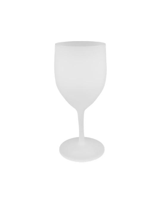 Verre à vin fushia réutilisable et personnalisable 30cl sans BPA conformément à la réglementation française Matières : polypropy