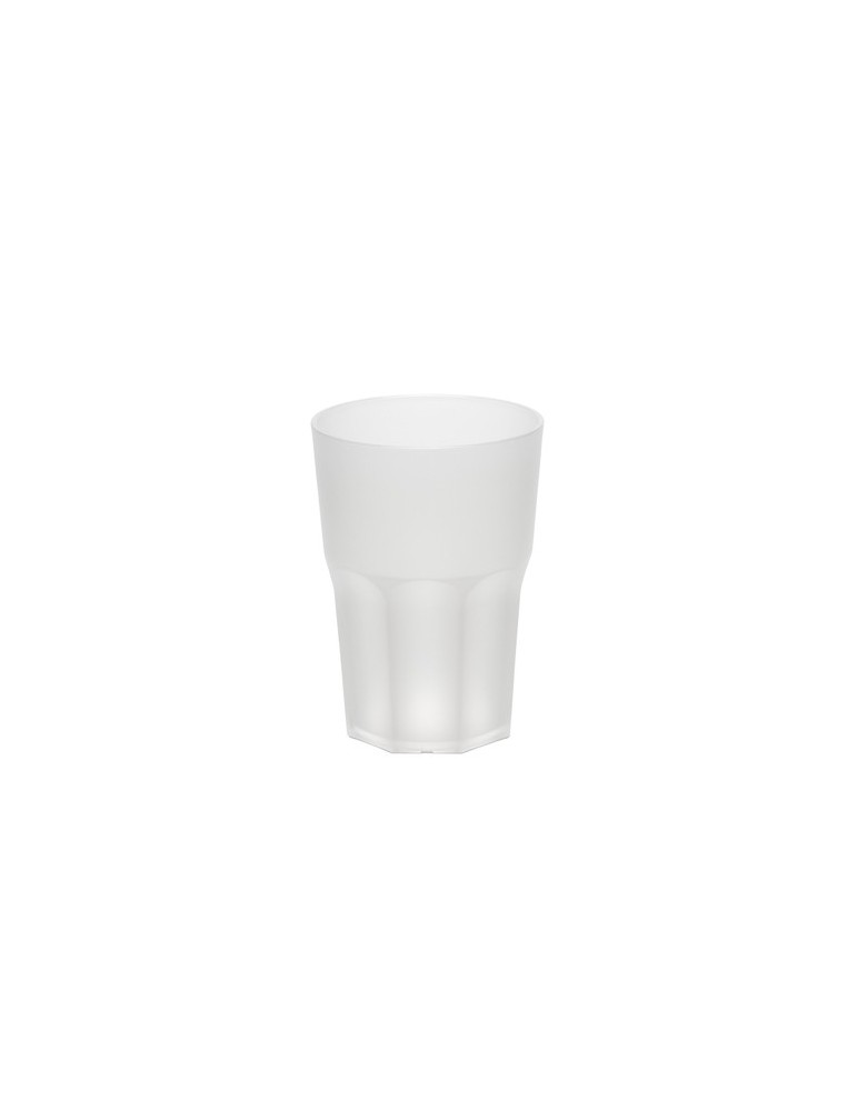 Gobelet graniti givré réutilisable et personnalisable 35cl sans BPA conformément à la réglementation française Matières : polypr