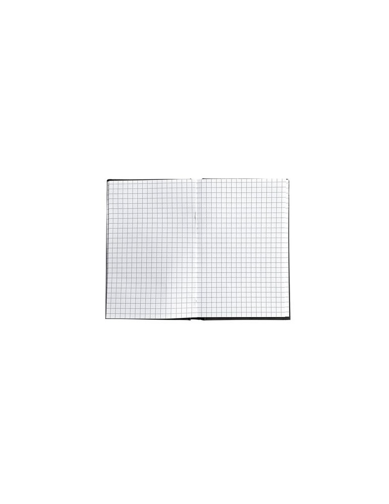 CARNET DE CHANTIER 2026 - 90 x 140 mm - COUVERTURE BLEUE SANS MARQUAGE - 192 PAGES QUADRILLEES - ELASTIQUE DE FERMETURE