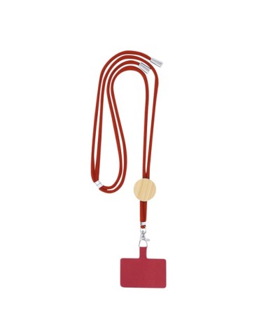 Lanyard Support Thorne Matières : bambou Couleurs : bleu marine 2