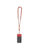 Lanyard Support Thorne Matières : bambou Couleurs : blanc marquage couleur éclatante