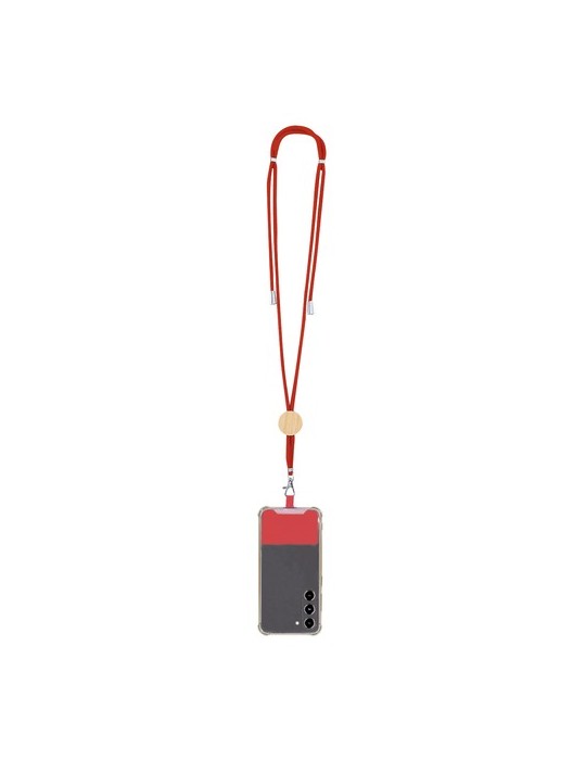 Lanyard Support Thorne Matières : bambou Couleurs : vert foncé cadeau client original