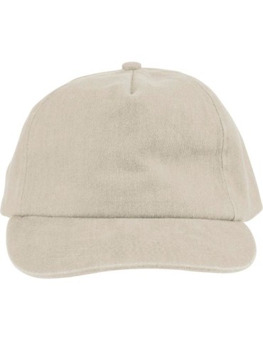 Casquette en coton 240 g/m2 Liora Matières : coton Couleurs : beige livraison express 24h 48h