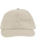 Casquette en coton 240 g/m2 Liora Matières : coton Couleurs : beige livraison express 24h 48h