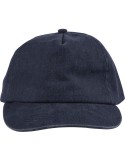 Casquette en coton 240 g/m2 Liora Matières : coton Couleurs : bleu cadeau entreprise pas cher