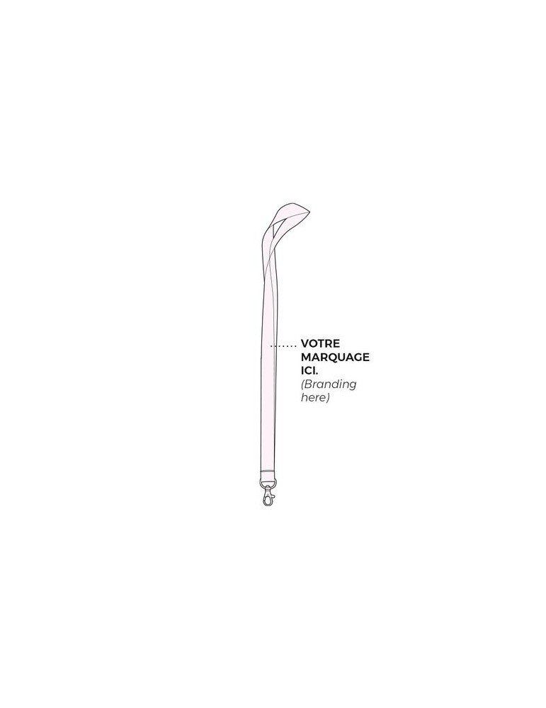 CORDON TOUR DE COU / LANYARD 2X92 CM