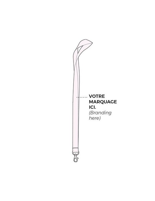 CORDON TOUR DE COU / LANYARD 2X92 CM