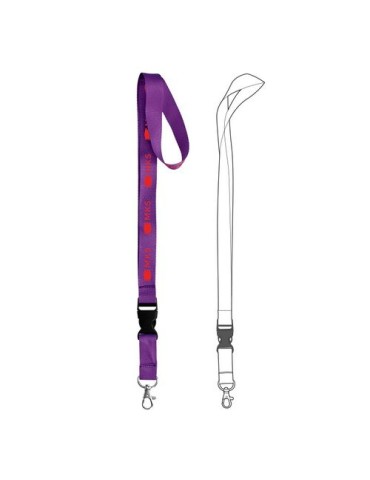 CORDON TOUR DE COU / LANYARD 2X85+10 CM