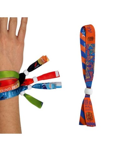 BRACELET INVIOLABLE EN SATIN - SUBLIMATION 2 FACES