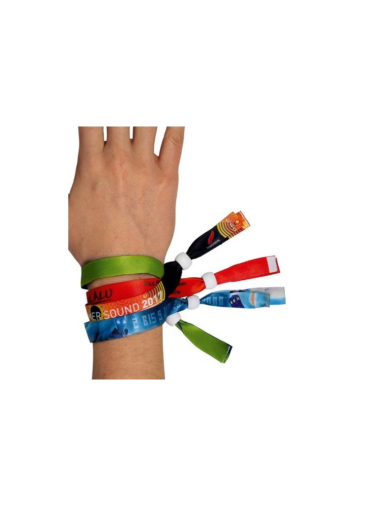 BRACELET INVIOLABLE EN SATIN - SUBLIMATION 2 FACES