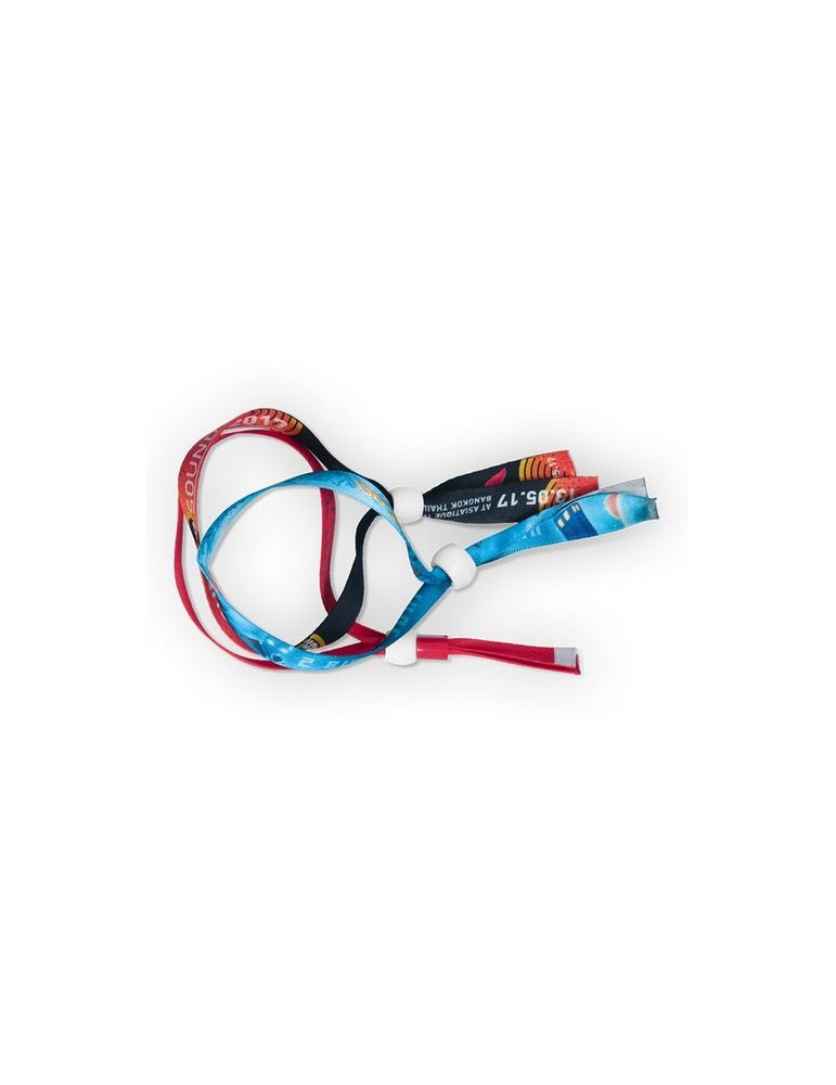 BRACELET INVIOLABLE EN SATIN - SUBLIMATION 2 FACES