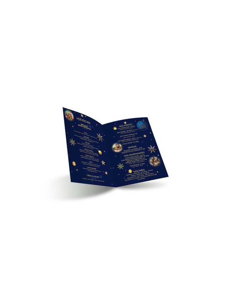 DEPLIANT MAXI - FORMAT FERME 148 x 210 mm - FORMAT OUVERT 210 x 297 - 1 PLI - IMPRESSION QUADRI RECTO VERSO - PAPIER 115g BRILLA