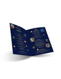 DEPLIANT MAXI - FORMAT FERME 148 x 210 mm - FORMAT OUVERT 210 x 297 - 1 PLI - IMPRESSION QUADRI RECTO VERSO - PAPIER 115g BRILLA