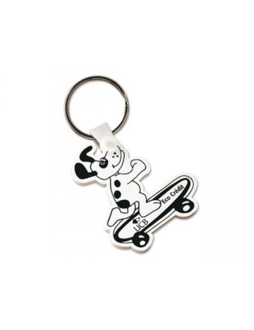 PORTE CLES PERSONNALISABLE DUR (anneau 25 mm)