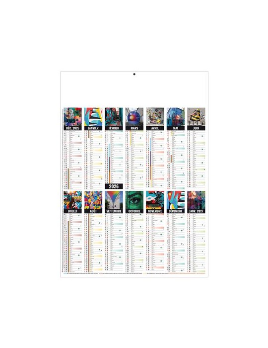 MARIANNE POP 2026 - MIDI 335 x 430 mm - CC REMBORDE - VERSO VIN - SANS MARQUAGE - IDENTIQUE RECTO VERSO