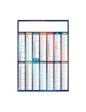 MARIANNE COULEURS 2026 - MIDI 335 x 430 mm - CC REMBORDE - VERSO EUROPE - SANS MARQUAGE - IDENTIQUE RECTO VERSO cadeau client or