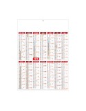 MARIANNE ROUGE 2026 - MIDI 335 x 430 mm - CC REMBORDE - VERSO CUISINE - SANS MARQUAGE - IDENTIQUE RECTO VERSO cadeau client orig