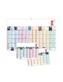 PICTURES 2026 - MAXI 650 x 405 mm - LEGER 400G - DOS FRANCE REGIONS - SANS MARQUAGE - 1 TROU EN TETE