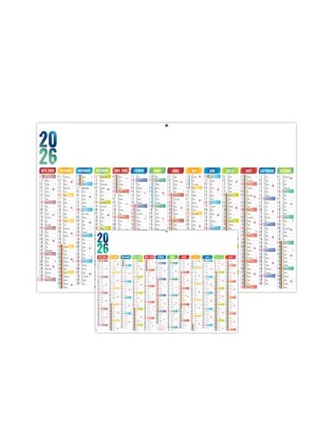 SCO-CASIMIR 2026 - MAXI 650 x 405 mm - LEGER 400G - DOS URGENCE - SANS MARQUAGE - 1 TROU EN TETE