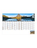 LIBRE CHOIX AQUITAIN 2026 - MAXI 650 x 405 mm - LEGER 400G - DOS CUISINE - SANS MARQUAGE - 1 TROU EN TETE