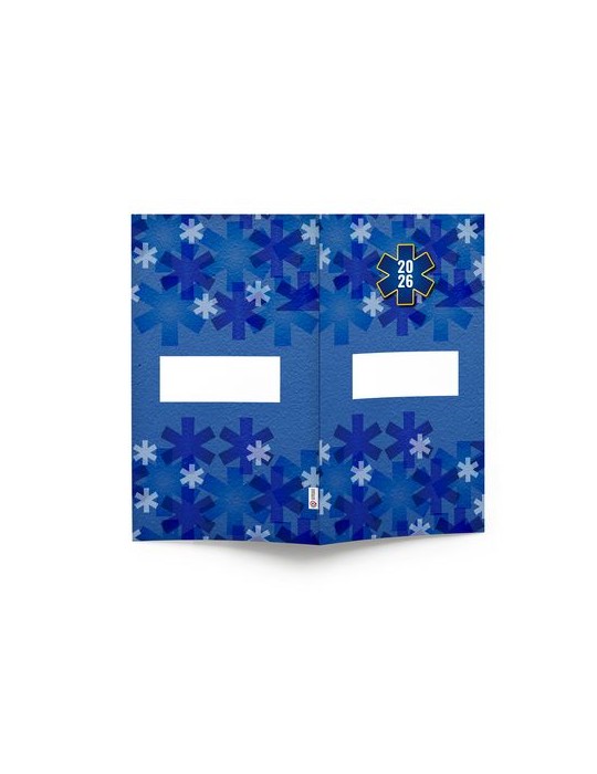 AGENDA ECO POCHE 2026 - THEME PHARMA-1 - 95 x 165 mm - QUINZAINIER 64 PAGES - COUVERTURE 380g QUADRI PAGES 1 ET 4 - PELLICULAGE 