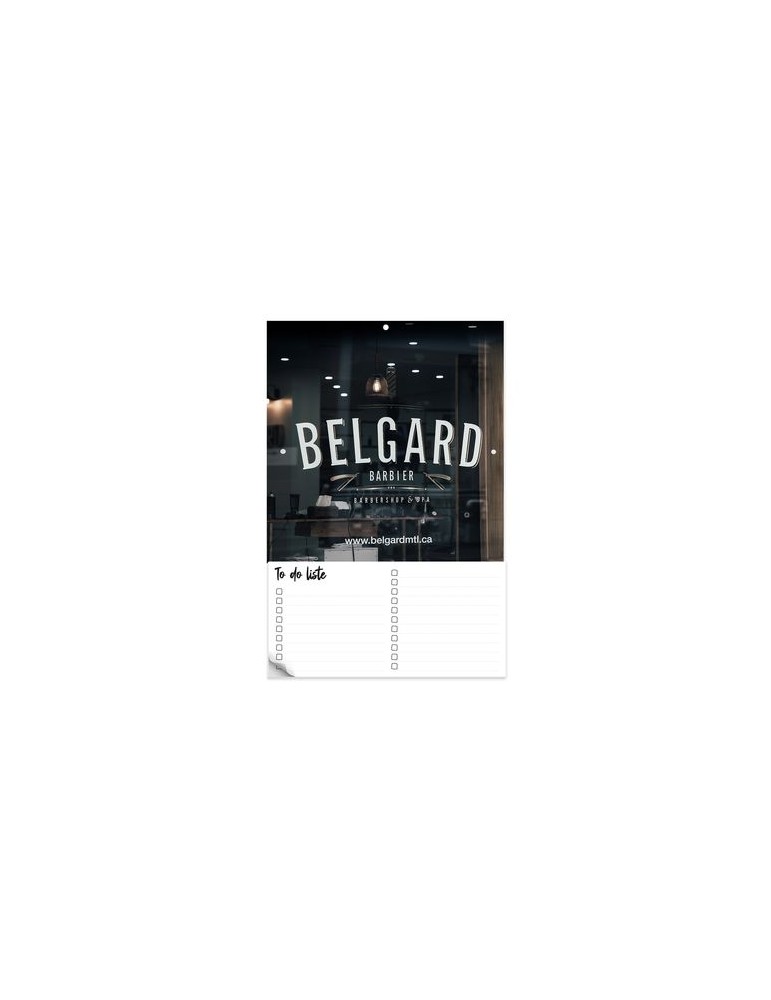 BLOC SUSPENDU MAGNETIQUE - MAXI 205x310mm - SANS DECOUPE - BLOC 30 FEUILLETS VIERGES