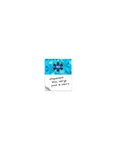 BLOC SUSPENDU MAGNETIQUE - MAXI 205x310mm - SANS DECOUPE - BLOC 30 FEUILLETS VIERGES objet publicitaire robuste