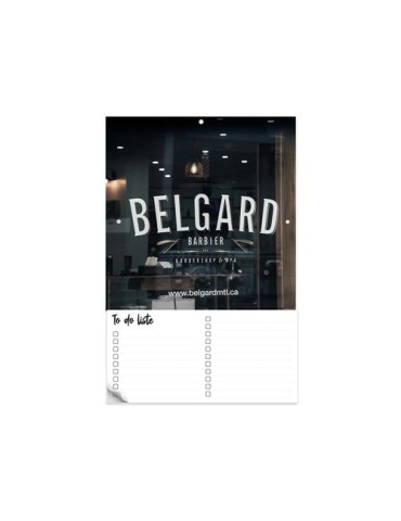 BLOC SUSPENDU MAGNETIQUE - MAXI 205x310mm - SANS DECOUPE - BLOC 30 FEUILLETS VIERGES 2