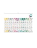 BULLES 2026 - MAXI 650 x 405 mm - LEGER 400G - DOS FRANCE ROUTIERE - SANS MARQUAGE - 1 TROU EN TETE cadeau entreprise pas cher