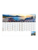 LIBRE CHOIX CORSE 2026 - MAXI 650 x 405 mm - LEGER 400G - DOS CUISINE - SANS MARQUAGE - 1 TROU EN TETE