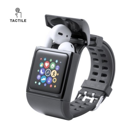 Montre Personnalisée Intelligente Pinsir Matières : TPU Couleurs : noir personnalisable avec votre logo