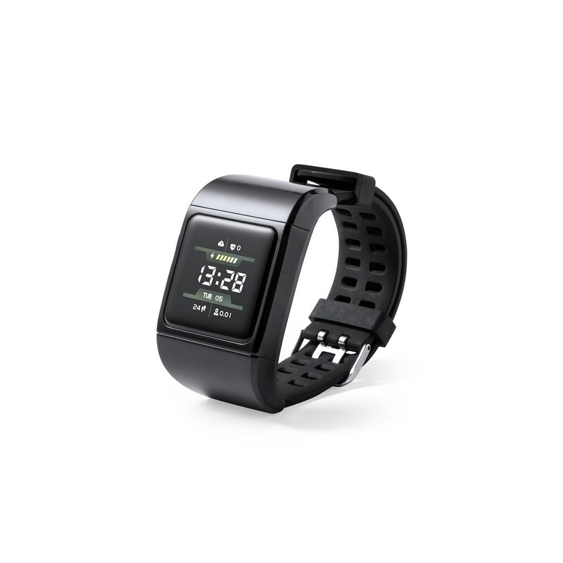 Montre Personnalisée Intelligente Pinsir Matières : TPU Couleurs : noir cadeau entreprise pas cher