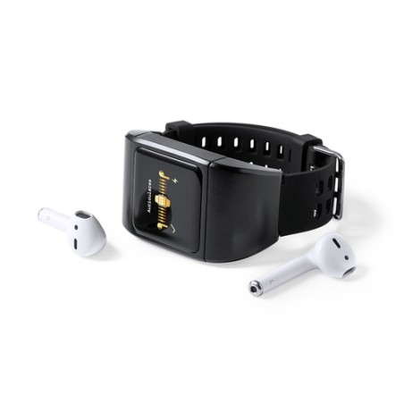 Montre Personnalisée Intelligente Pinsir Matières : TPU Couleurs : noir goodies publicitaire événementiel