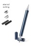 Stylo Bille Personnalisé Pratique Éternel Holwick Matières : métal Couleurs : bleu marine marquage laser ultra précis