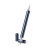 Stylo Bille Personnalisé Pratique Éternel Holwick Matières : métal Couleurs : bleu marine accessoire événementiel unique