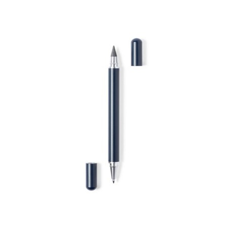 Stylo Bille Personnalisé Pratique Éternel Holwick Matières : métal Couleurs : noir objet publicitaire robuste