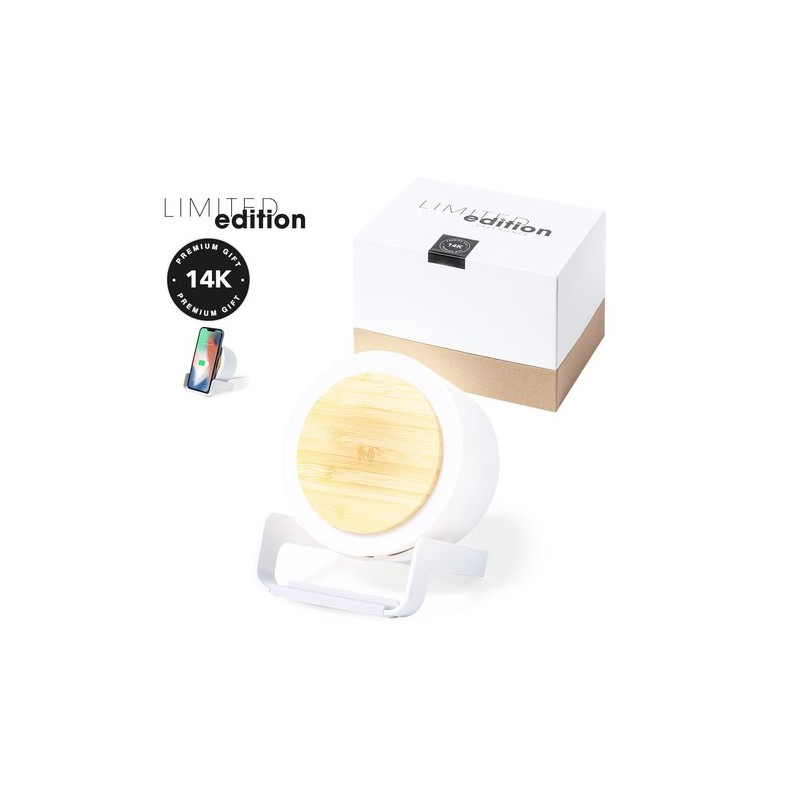 Lampe Éco-responsable Multifonction Personnalisée Sadow pas cher Matières : ABS Couleurs : blanc personnalisable avec votre logo