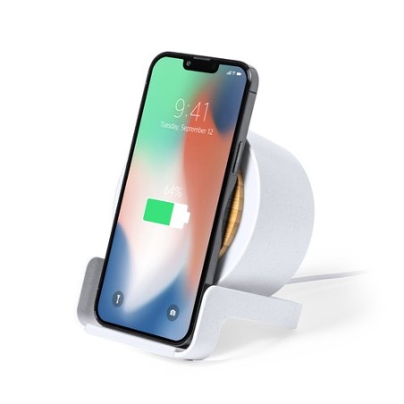 Lampe Éco-responsable Multifonction Personnalisée Sadow pas cher Matières : ABS Couleurs : blanc goodies publicitaire événementi