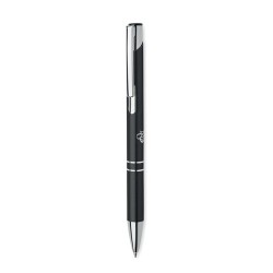 Stylo à bille  en aluminium recyclé personnalisable - BERN RA Matières : aluminium recyclé  Couleurs : noir livraison express 24