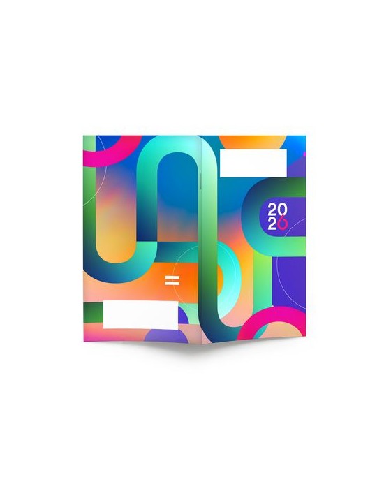 AGENDA ECO POCHE 2026 - THEME BUSINESS-1 - 95 x 165 mm - QUINZAINIER 64 PAGES - COUVERTURE 380g QUADRI PAGES 1 ET 4 - PELLICULAG