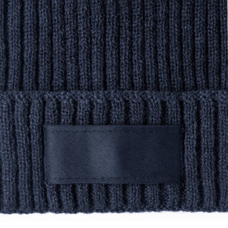 Bonnet Personnalisé Confortable et Stylé Selsoker Matières : acrylique Couleurs : noir personnalisation sur mesure