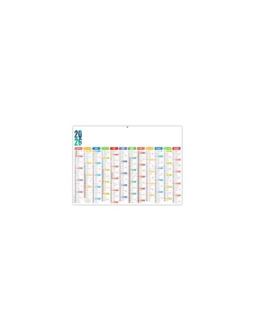 CASIMIR 2026 - MAXI 650 x 405 mm - CC REMBORDE - DOS CUISINE - SANS MARQUAGE - 1 TROU EN TETE cadeau collaborateur premium