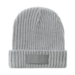 Bonnet Personnalisé Confortable et Stylé Selsoker Matières : acrylique Couleurs : gris cadeau affaires élégant
